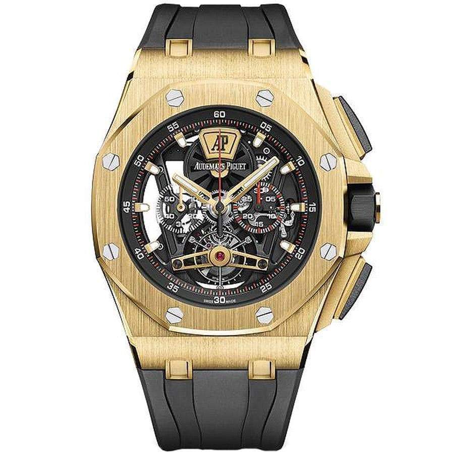 Audemars Piguet Royal Oak Offshore Tourbillon Chronograph 44mm 26407BA Overworked - First Class Timepieces