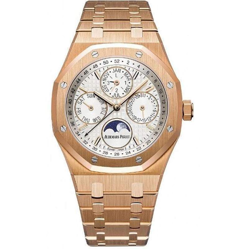 Audemars Piguet Royal Oak Perpetual Calendar 41mm 26574OR Silver Dial