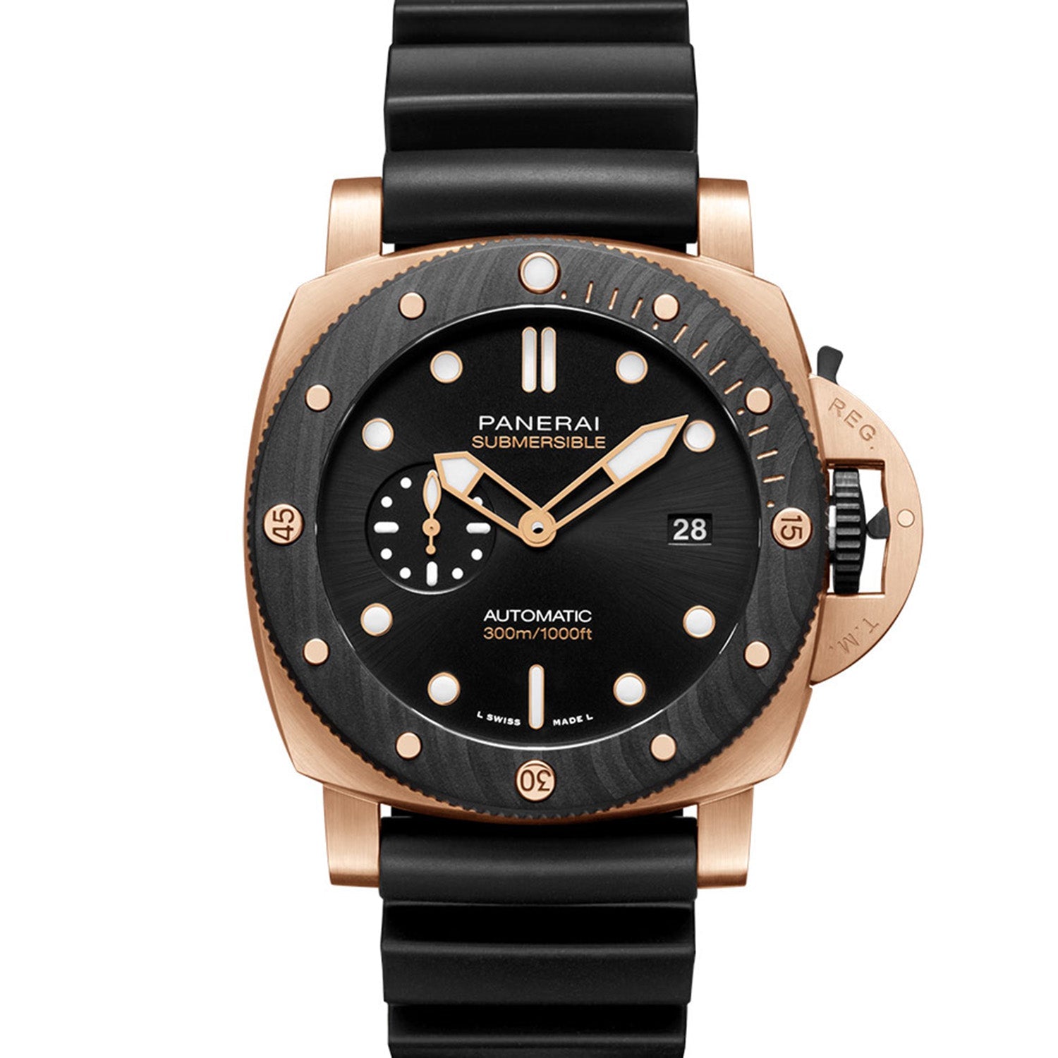 Panerai Submersible QuarantaQuattro 44 mm Goldtech™ OroCarbo PAM02070