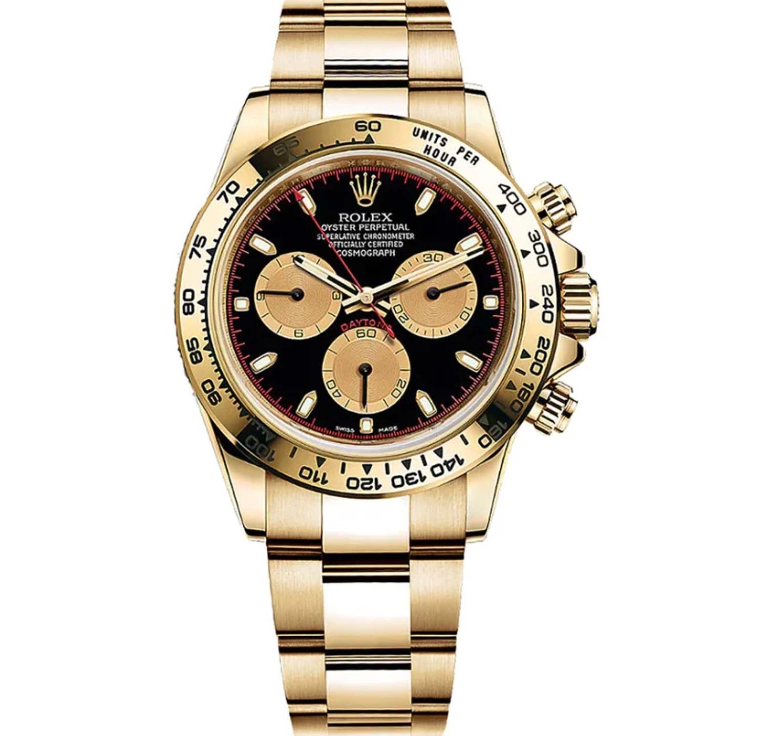 Rolex Cosmograph Daytona Paul Newman Dial Yellow Gold 126508