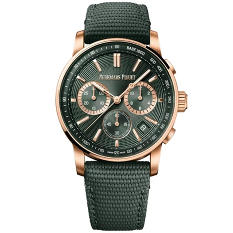 Audemars Piguet Code 11.59 Selfwinding Chronograph 41mm 26393OR.OO.A056KB.01 Green Dial