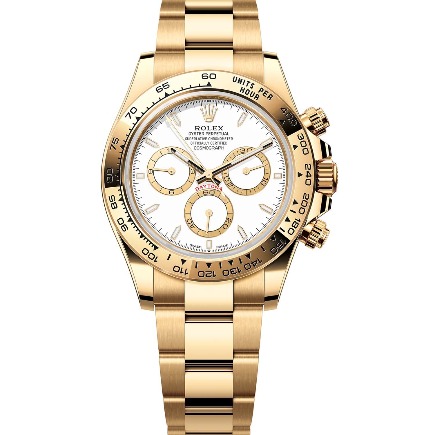 Rolex Cosmograph Daytona 126508 Yellow Gold White Gold