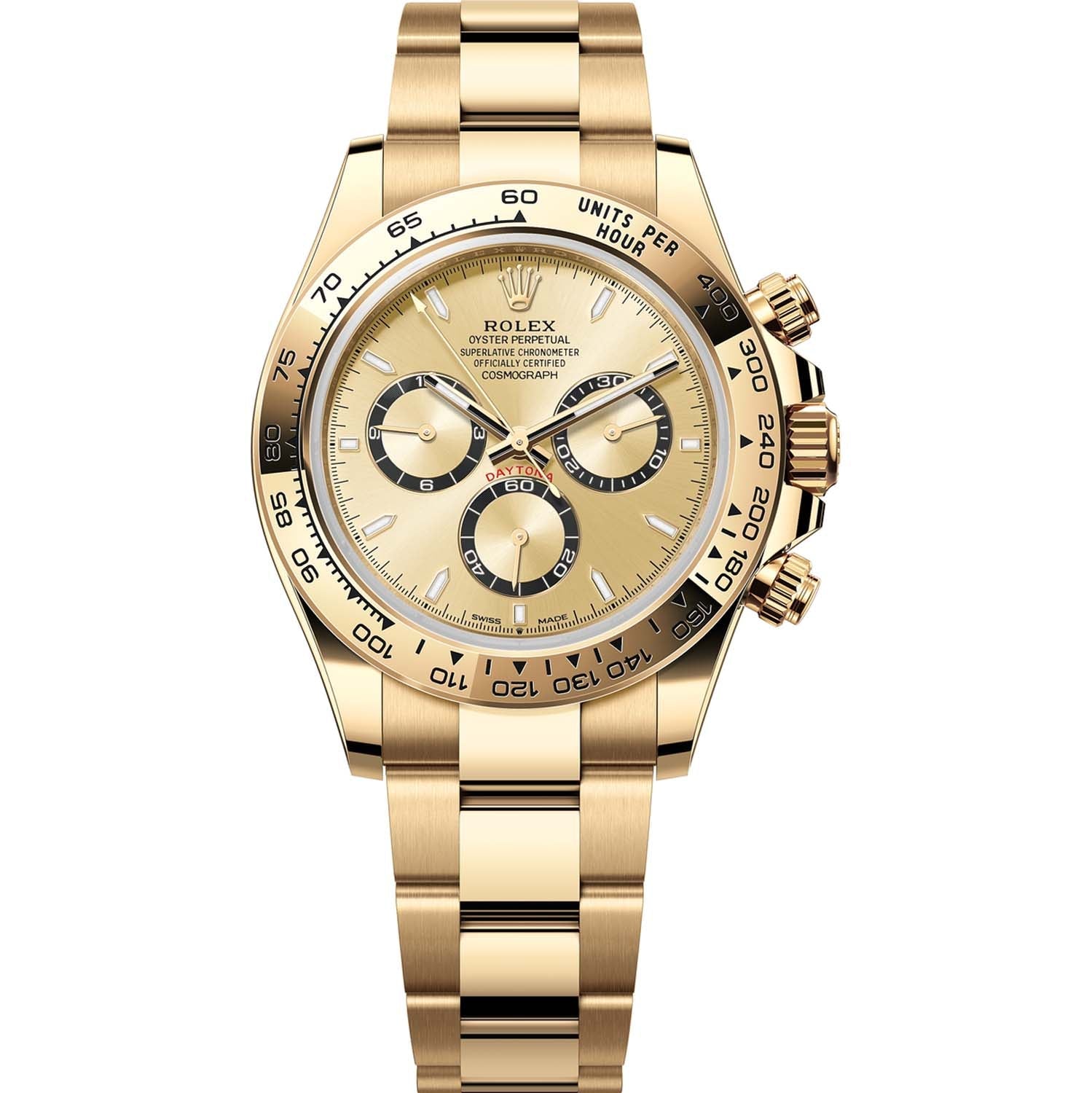 Rolex Daytona Yellow Gold Champagne Dial 126508