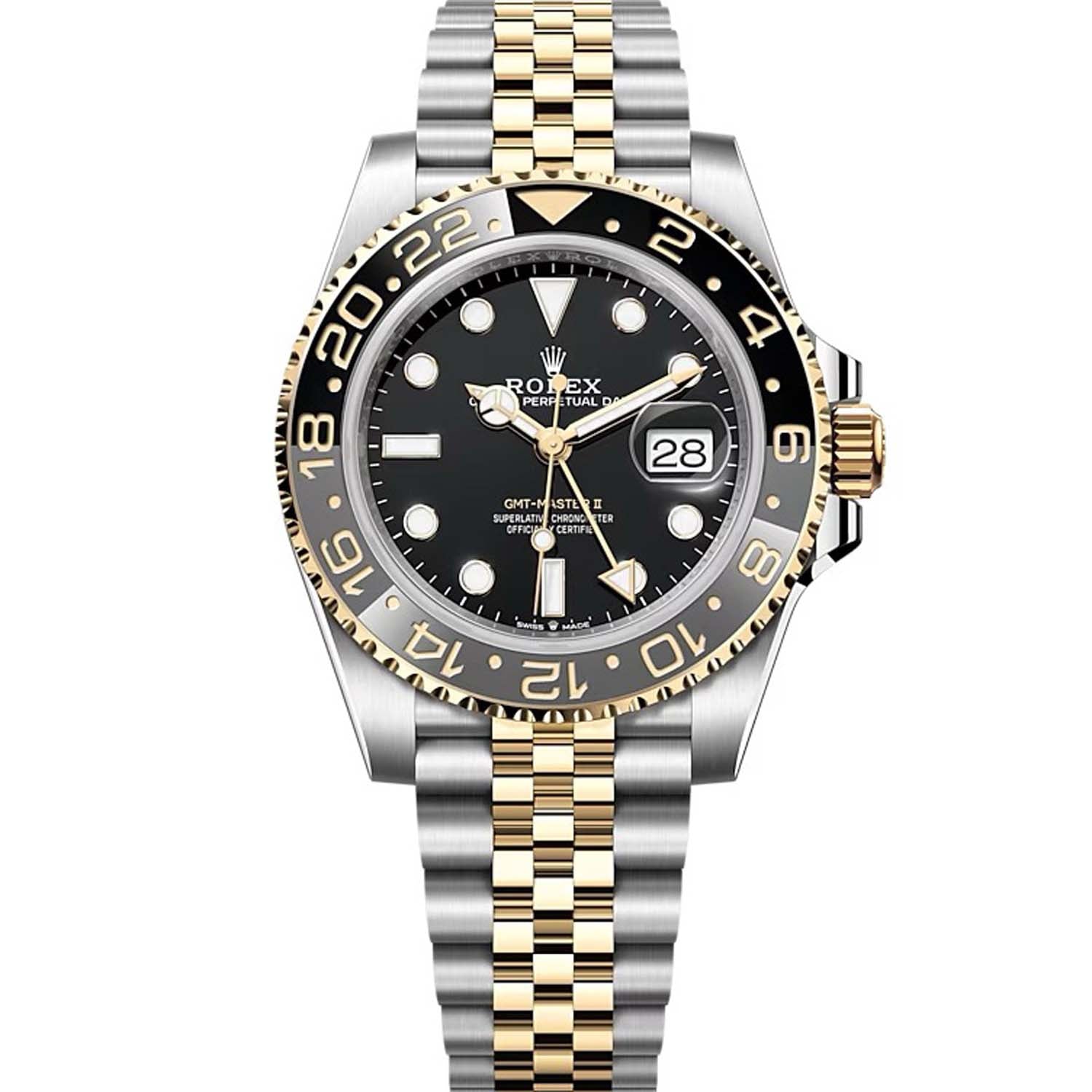 Rolex GMT-Master II 40mm 126713GRNR Black Dial