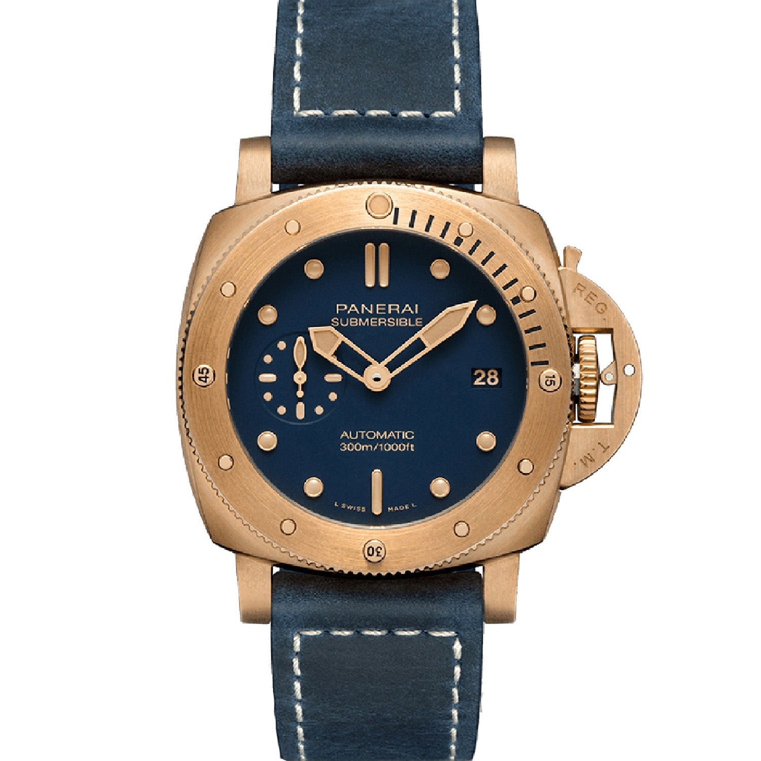 Panerai Submersible Bronzo Blu Abisso 42mm PAM01074