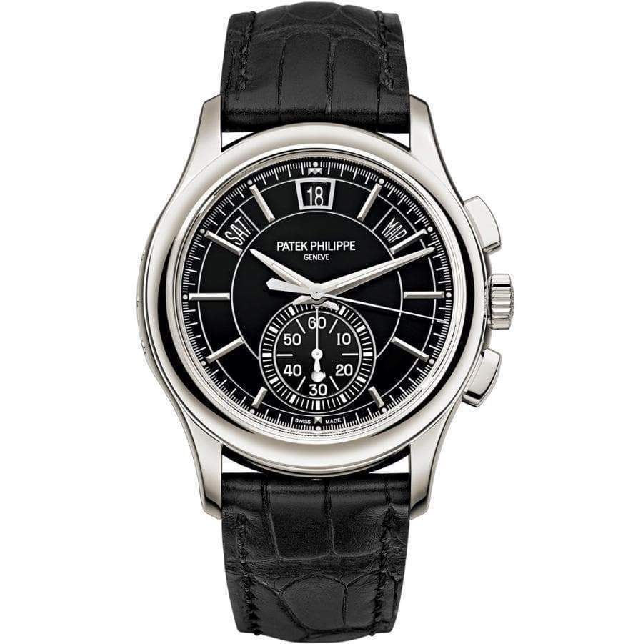 Patek Philippe Annual Calendar Chronograph Complication 42mm 5905P Black Dial - First Class Timepieces