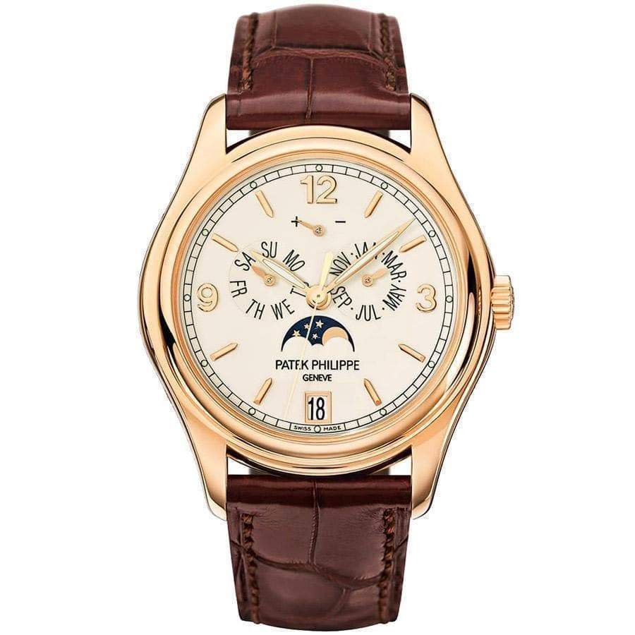 Patek Philippe Annual Calendar Complication 39mm 5146R Cream White Dial - First Class Timepieces