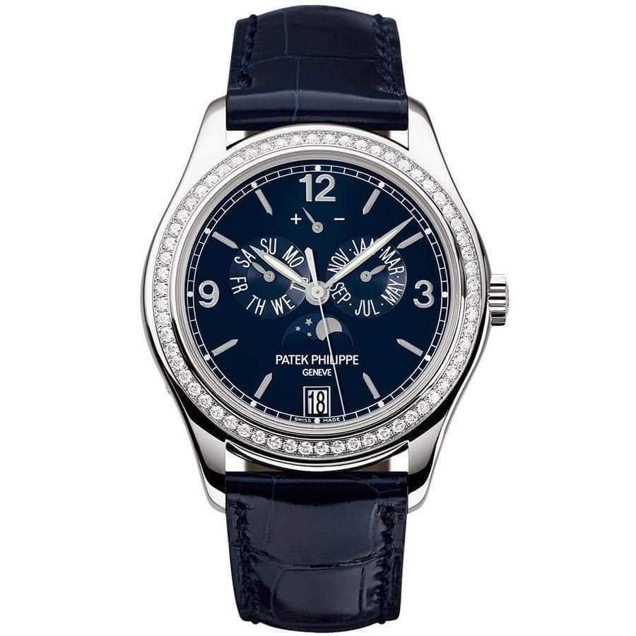 Patek Philippe Annual Calendar Complication 39mm 5147G Blue Dial - First Class Timepieces