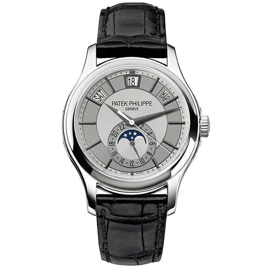 Patek Philippe Annual Calendar Complication 40mm 5205G Rhodium Dial - First Class Timepieces