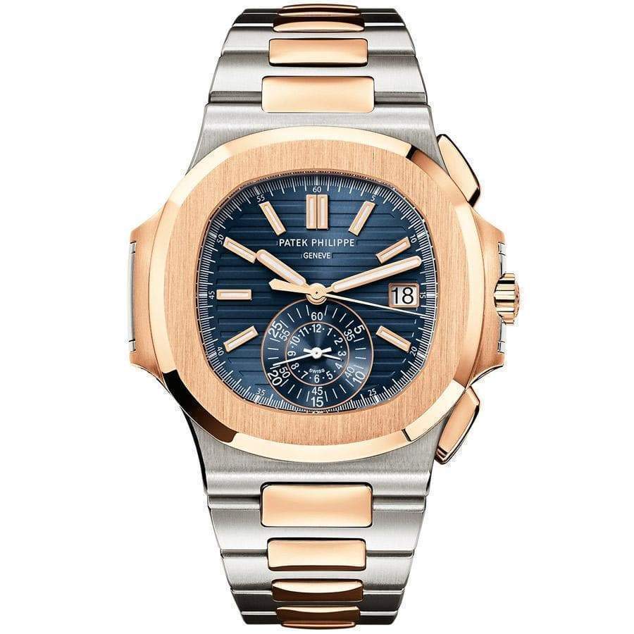 Patek Philippe Nautilus Chronograph 40mm 5980/1AR Blue Dial-First Class Timepieces