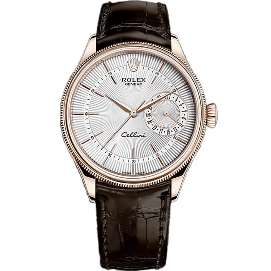 Rolex Cellini Date 39mm 50515 White Dial