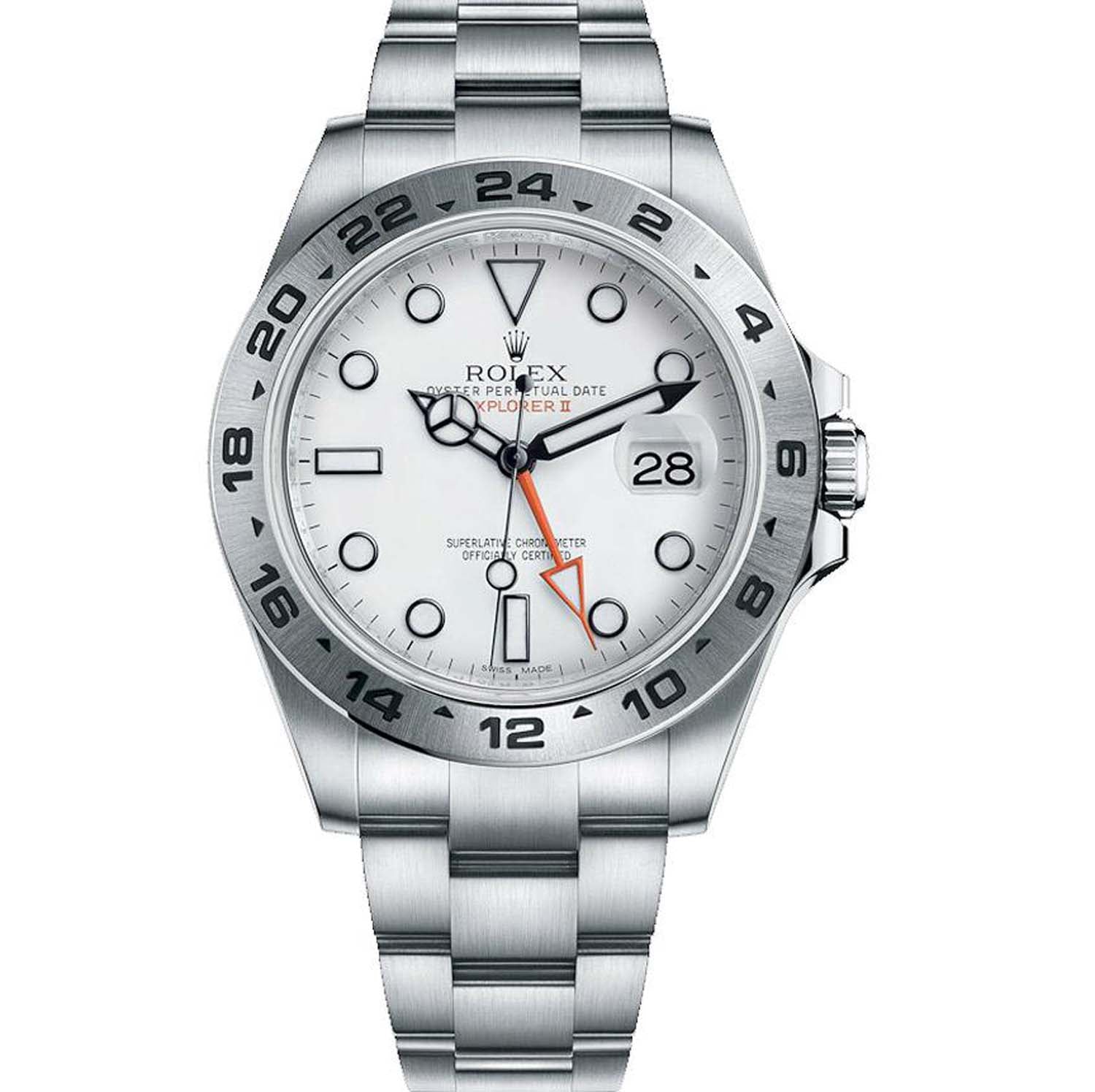 Rolex Explorer II 216570 42mm White Dial