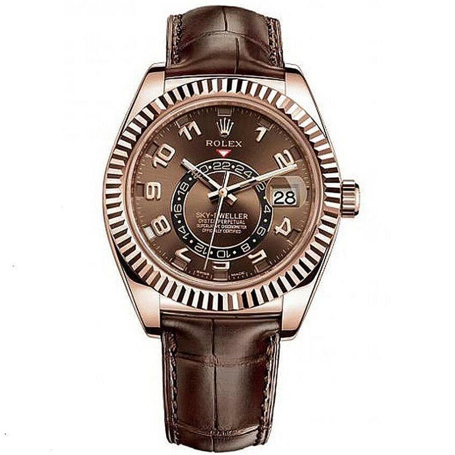 Rolex Sky-Dweller 42mm 326135 Brown Dial-First Class Timepieces