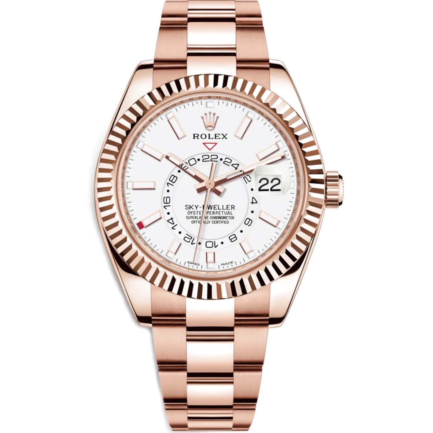 Rolex Sky-Dweller 336935 Rose Gold White Dial 2023