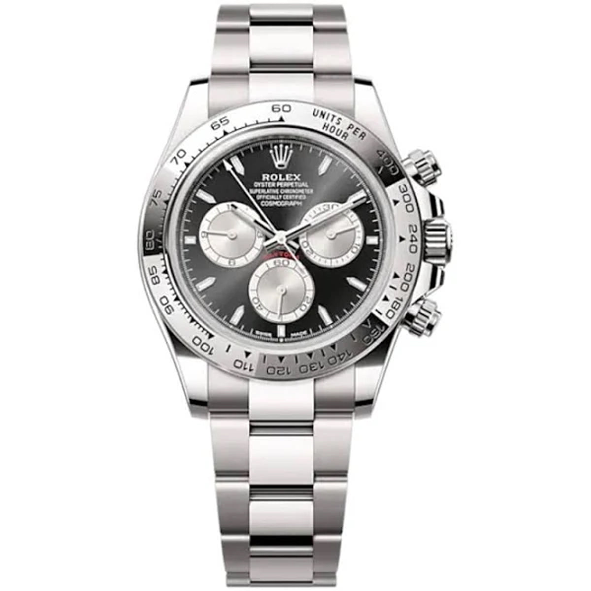 Rolex Cosmograph Daytona 2023 black dial silver panda 126509 new